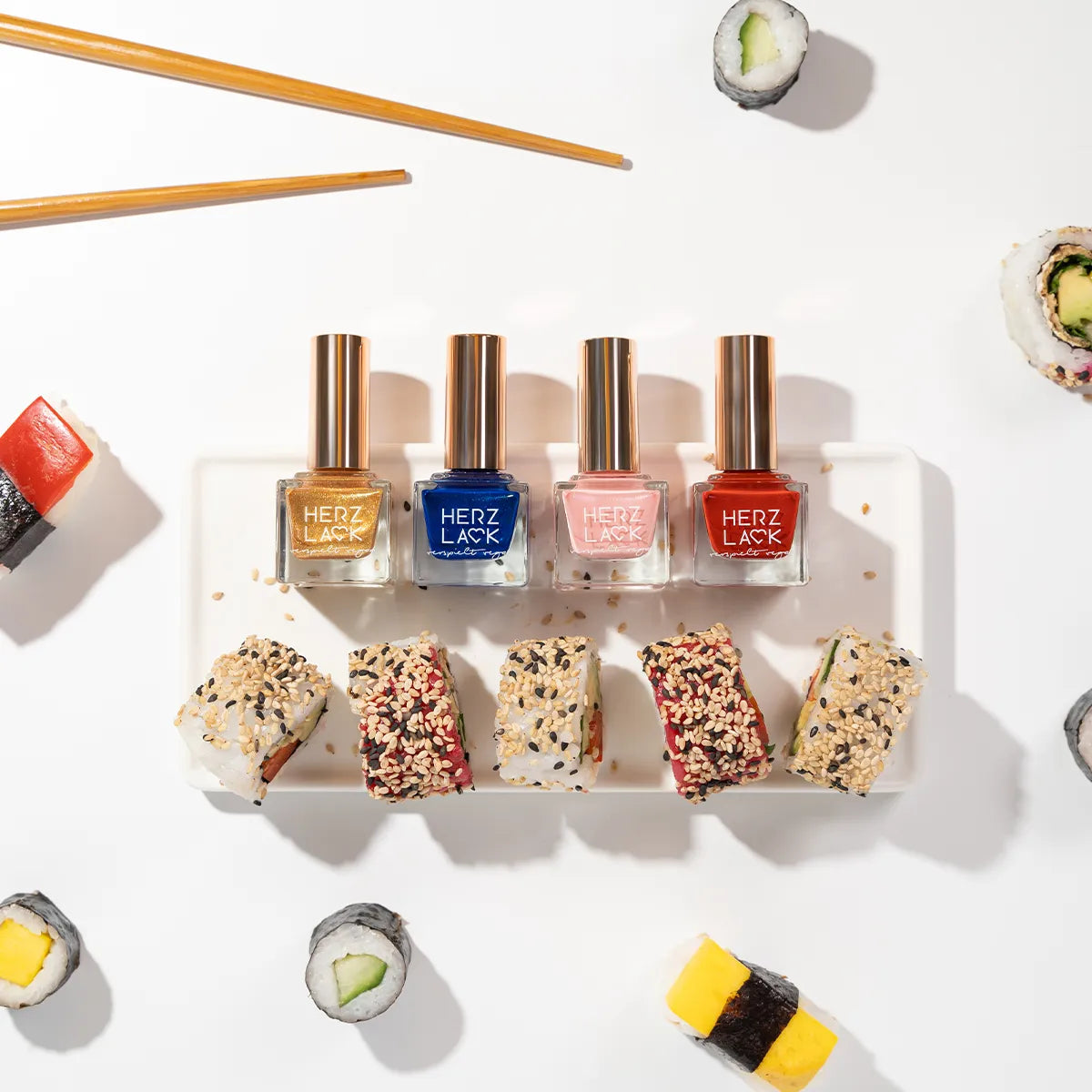 HERZLACK Nagellack die Seele Japans Kollektion