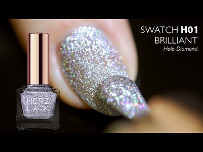 künstlicher brilliant Brillant | HERZLACK Holo Diamond